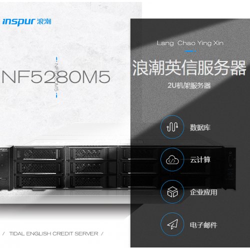 浪潮（INSPUR）NF5280M5（至强金牌6132*2/8*32GB/2*480GB SSD/2